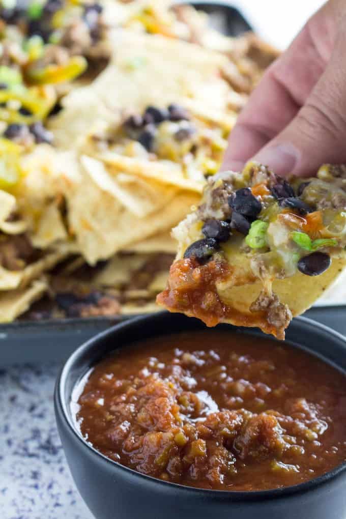 beef nachos recipe