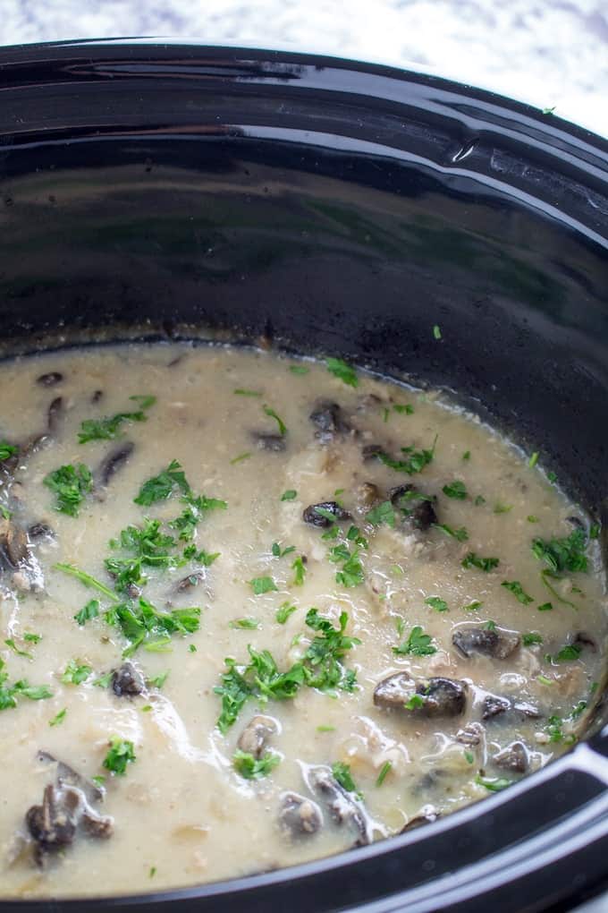 chicken marsala slow cooker recipe