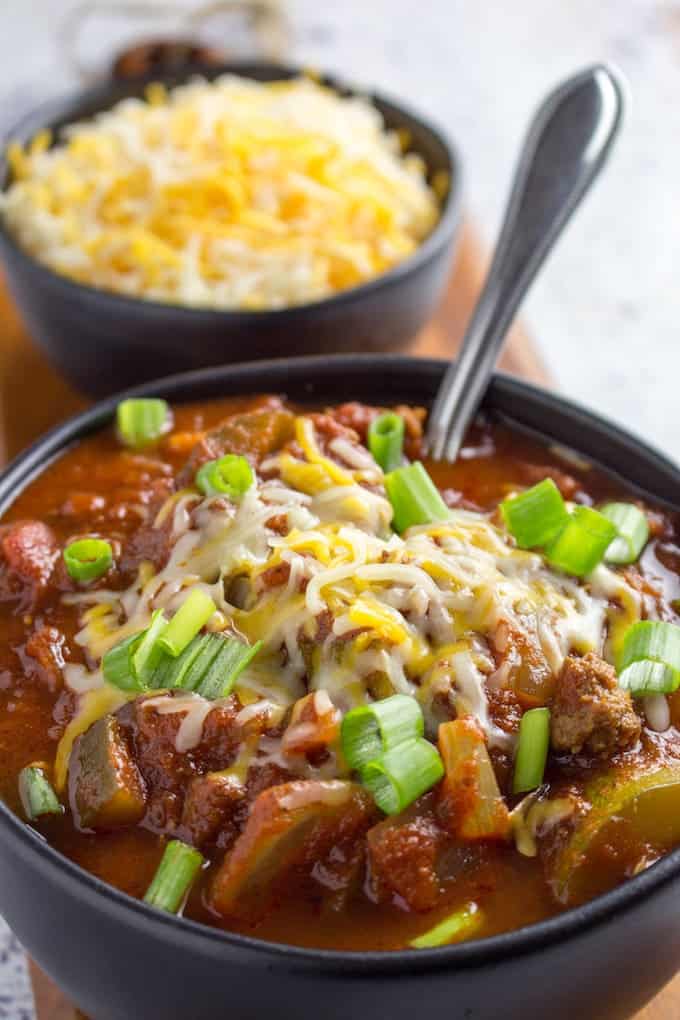 chili recipe no beans