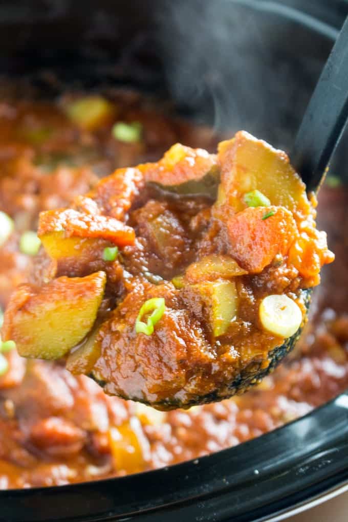 crockpot chili no beans