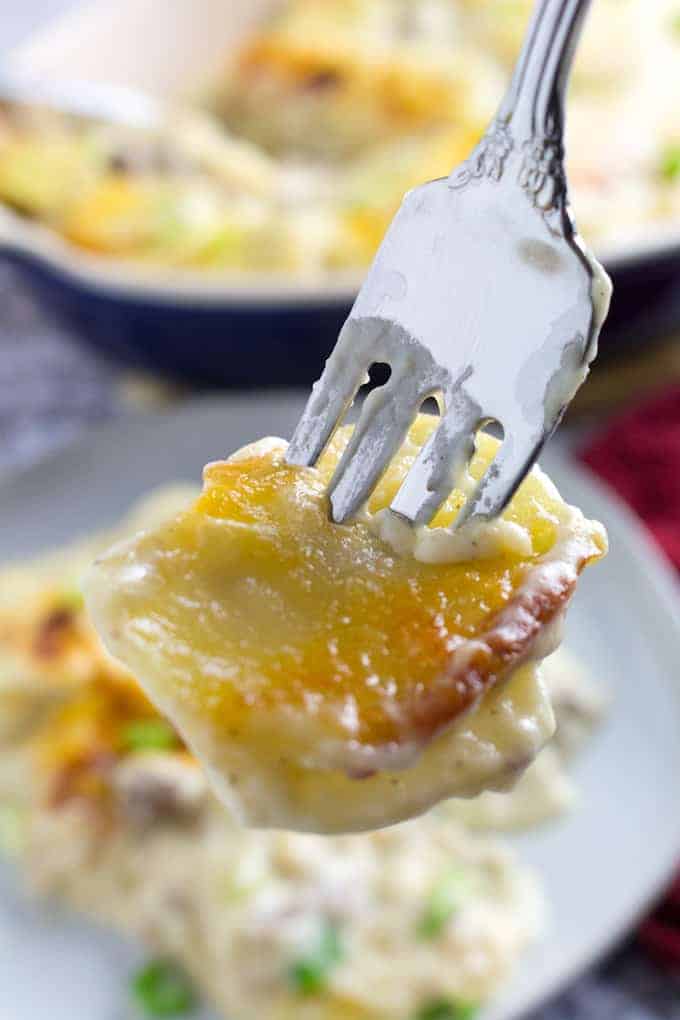 hamburger potato casserole