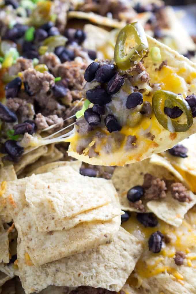 how to make beef nachos