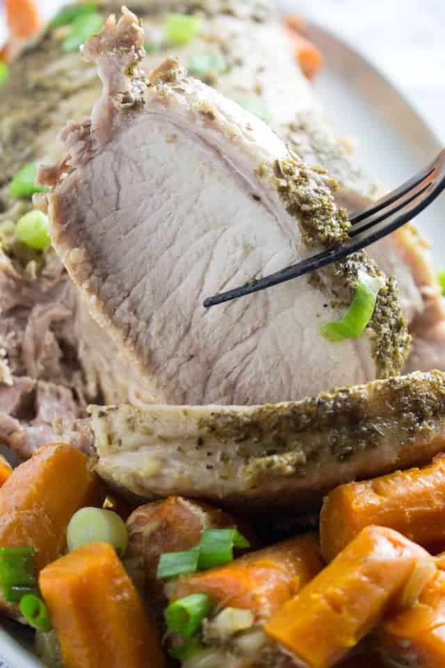 Instant Pot Pork Loin Roast (Pressure Cooker) • Dishing Delish