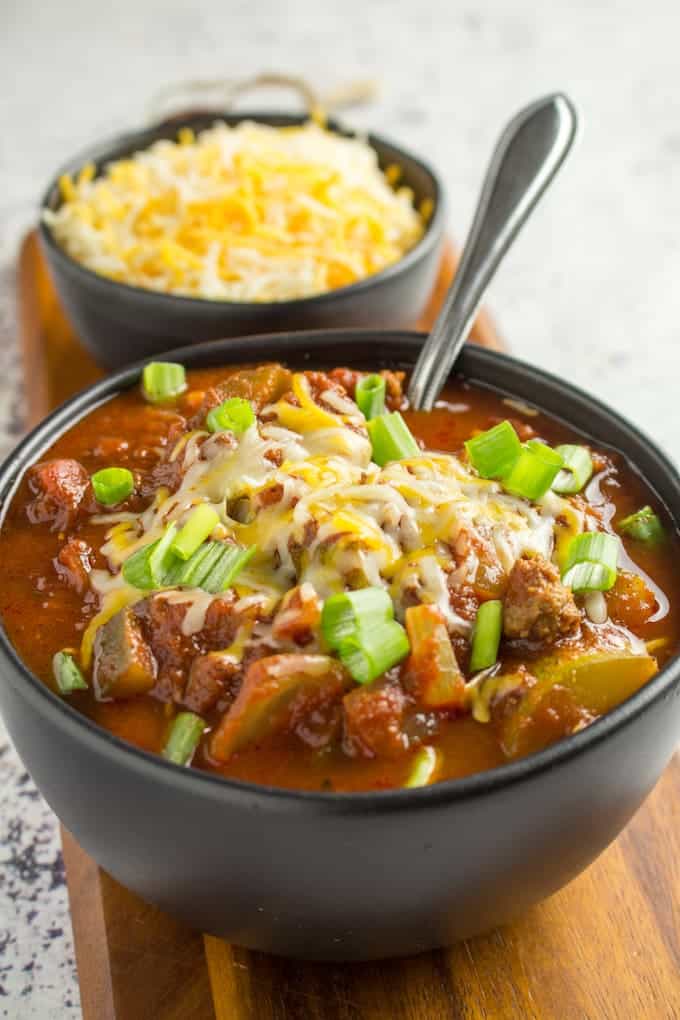 low carb chili