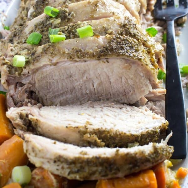 Instant Pot Pork Loin Roast (Pressure Cooker) • Dishing Delish