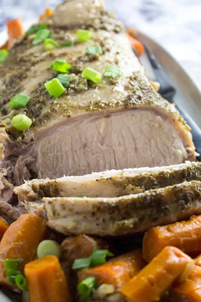 Instant Pot Pork Loin Roast (Pressure Cooker) • Dishing Delish