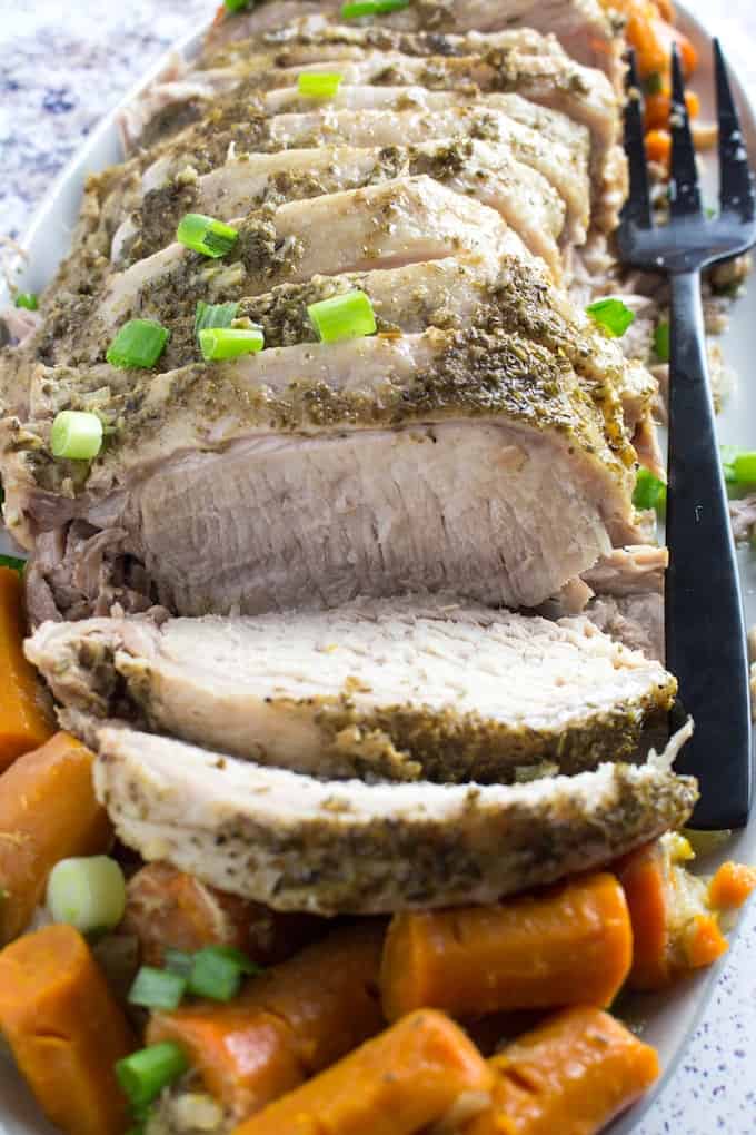 Instant Pot Pork Loin Roast (Pressure Cooker) • Dishing Delish