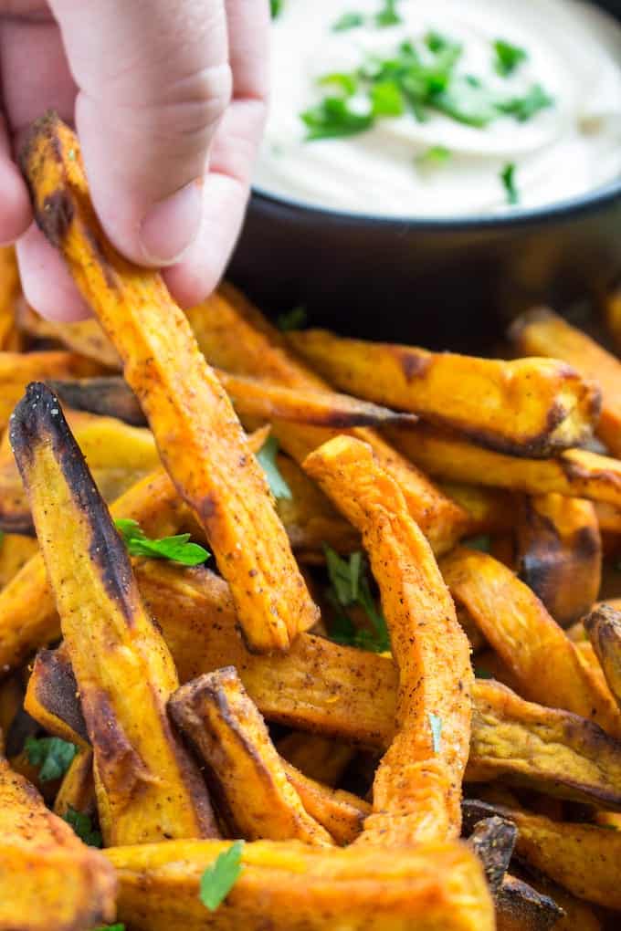 air fryer sweet potato fries