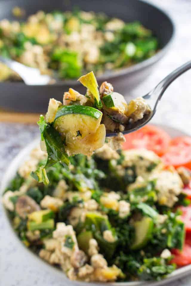 Best Tofu Scramble Recipe (Gluten Free, Vegan) • Dishing Delish