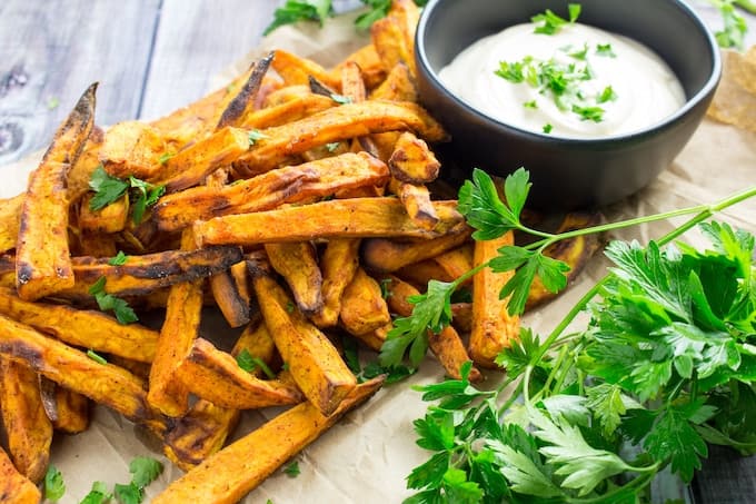 healthy sweet potato fries