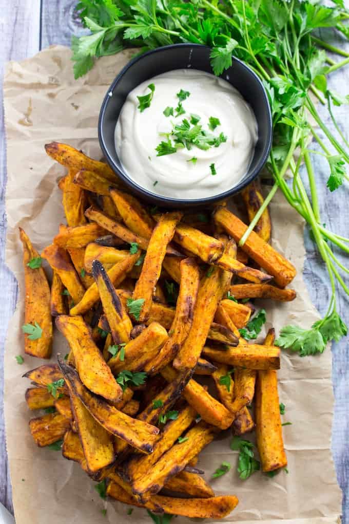 homemade sweet potato fries