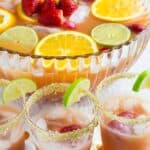 strawberry champagne punch-1