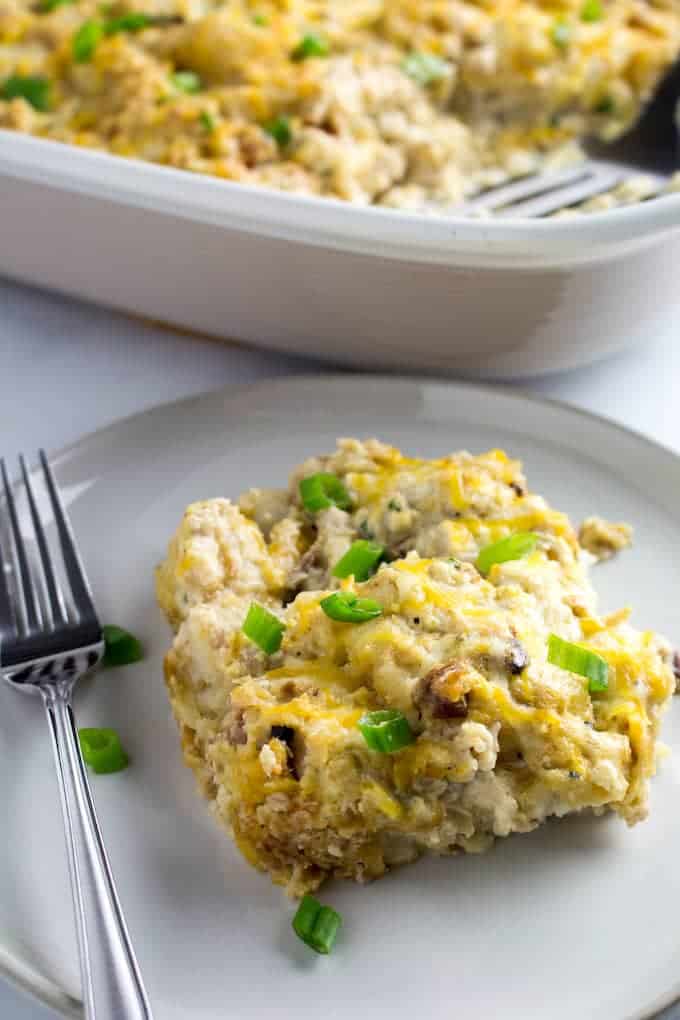 cheesy chicken tater tot casserole-1