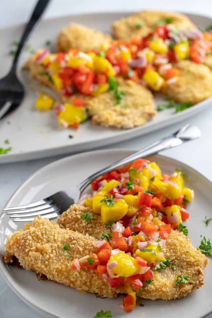 oven fried tilapia