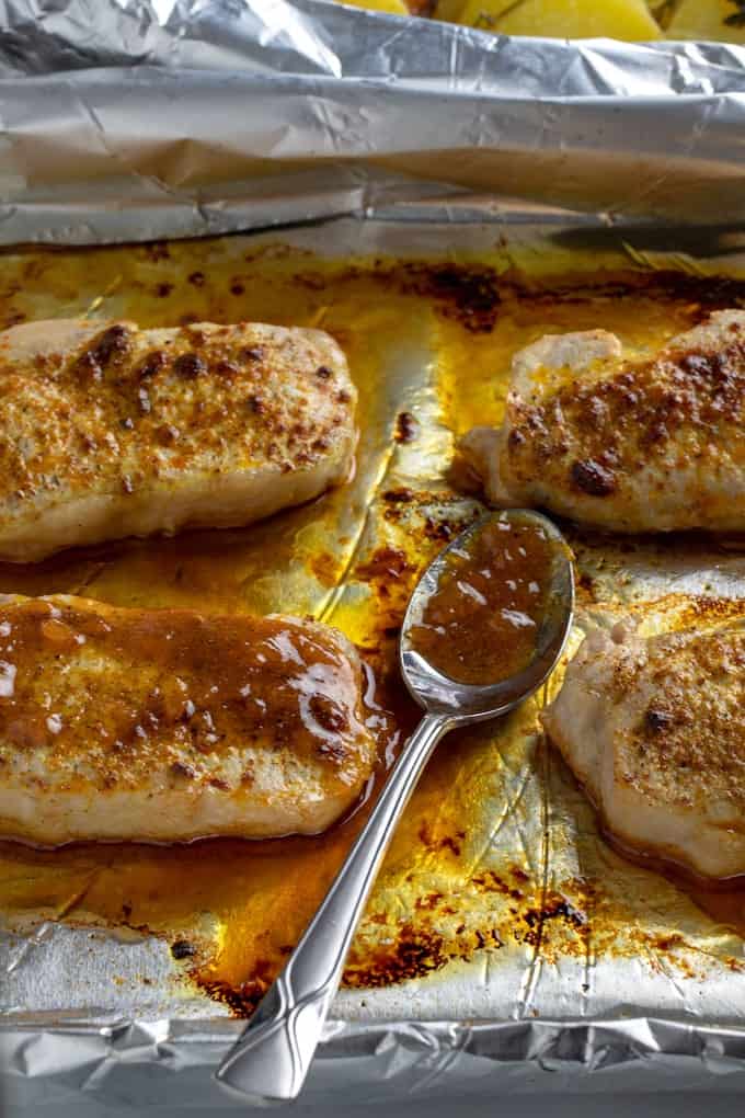 oven baked pork chops