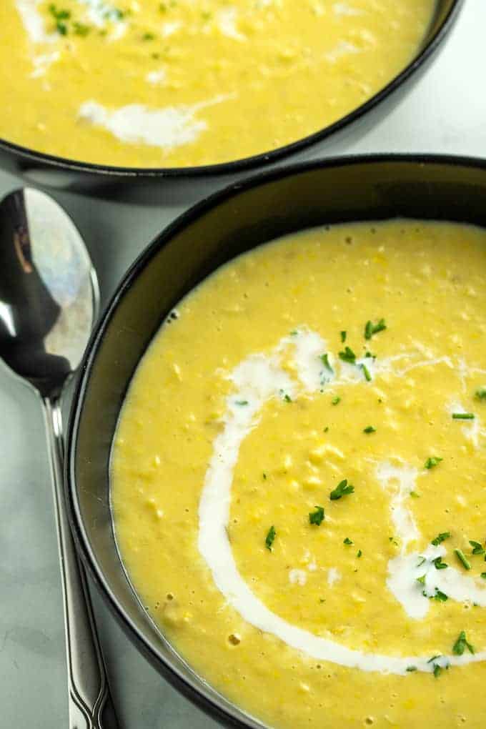 crockpot corn chowder