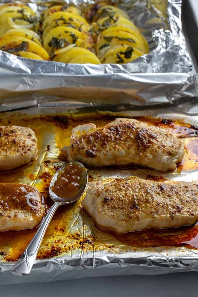 oven baked pork chops