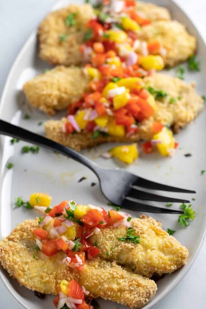oven fried tilapia