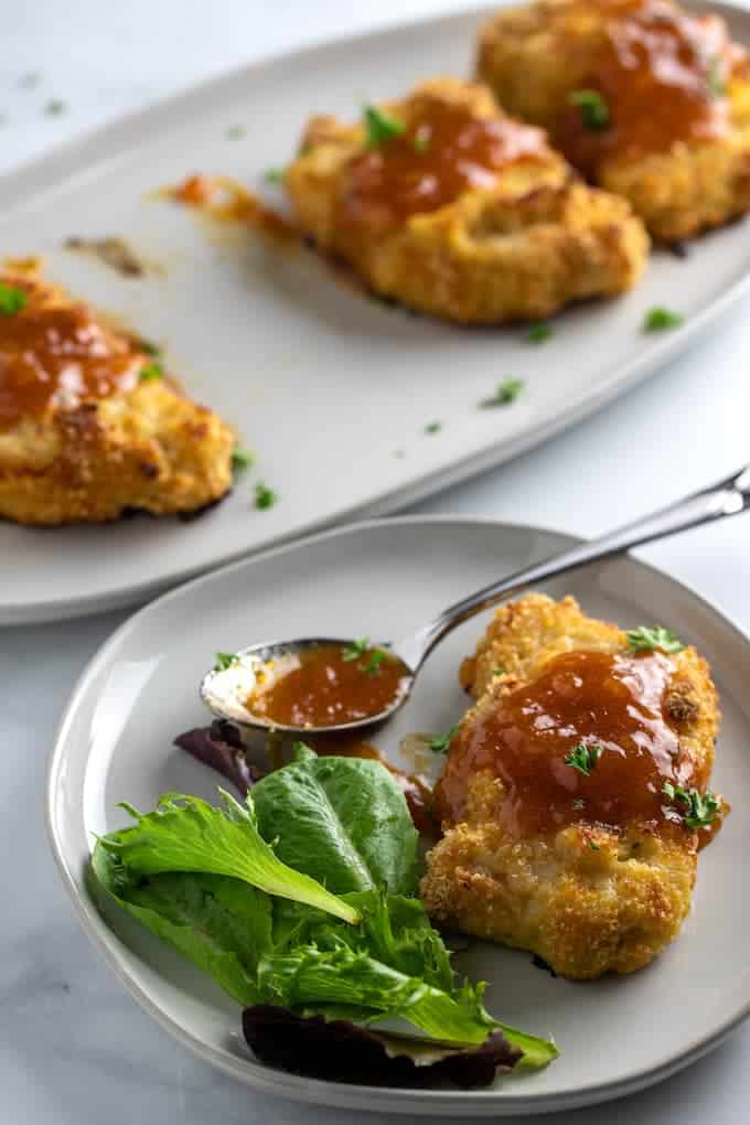 crispy oven fried pork chops