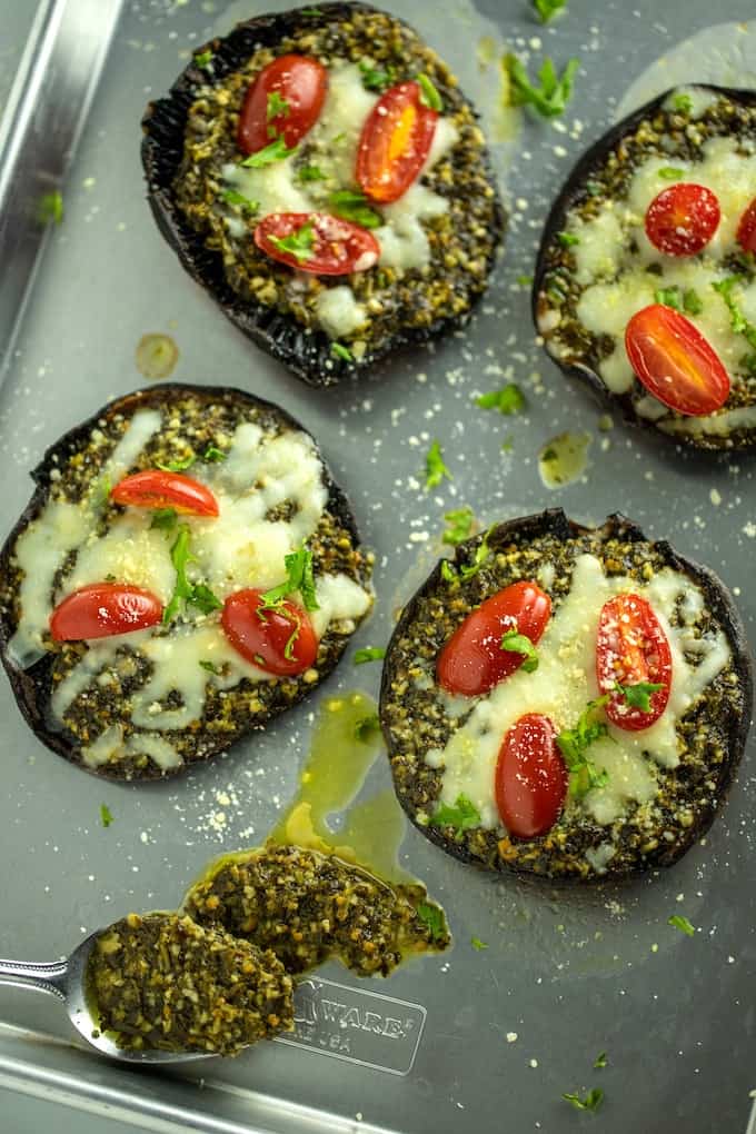 grilled portobello mushrooms