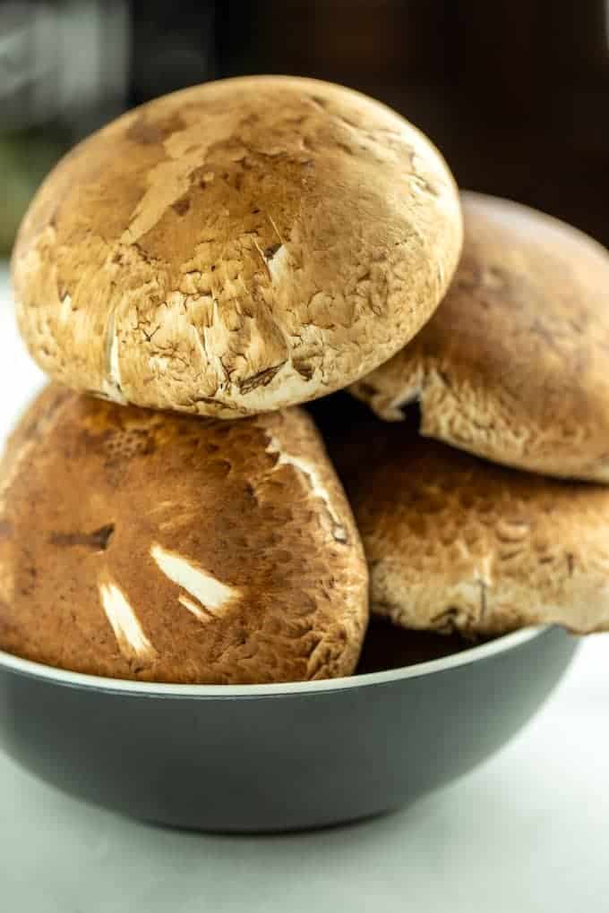 portobello mushroom pizzas