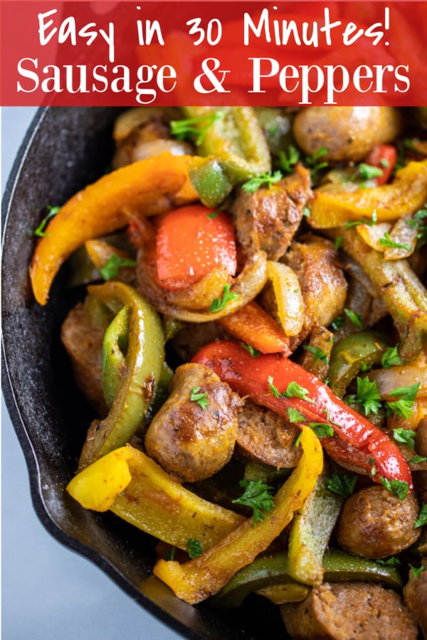 sausage and peppers recipe Dishing Delish