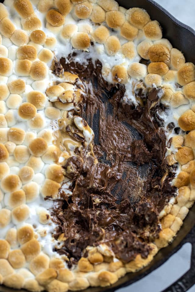 how to make s'mores dip