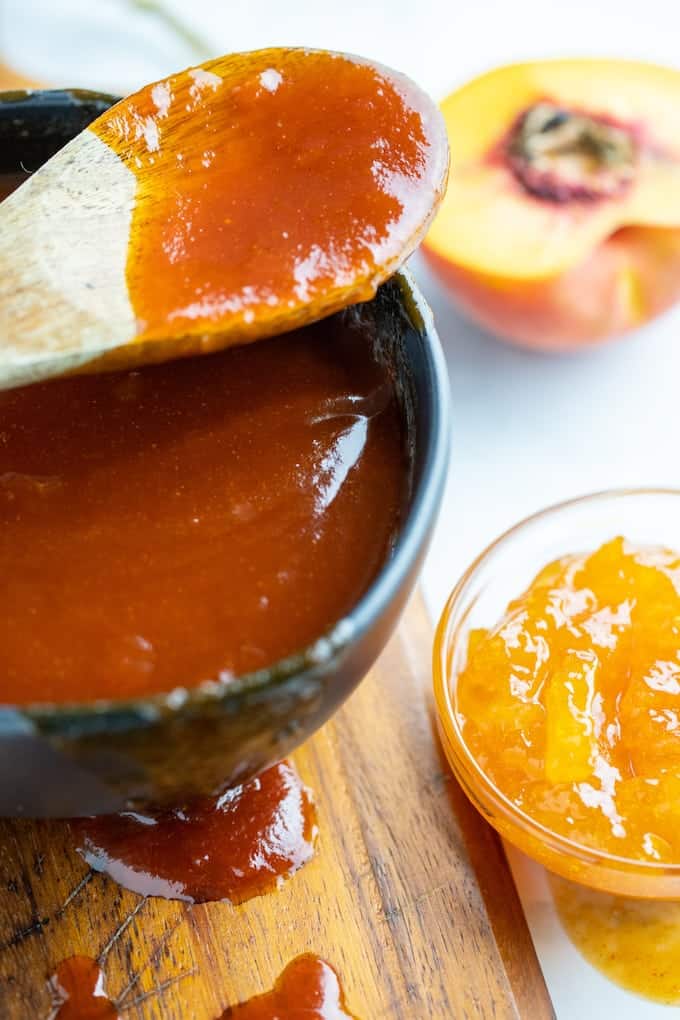 Peach bbq sauce