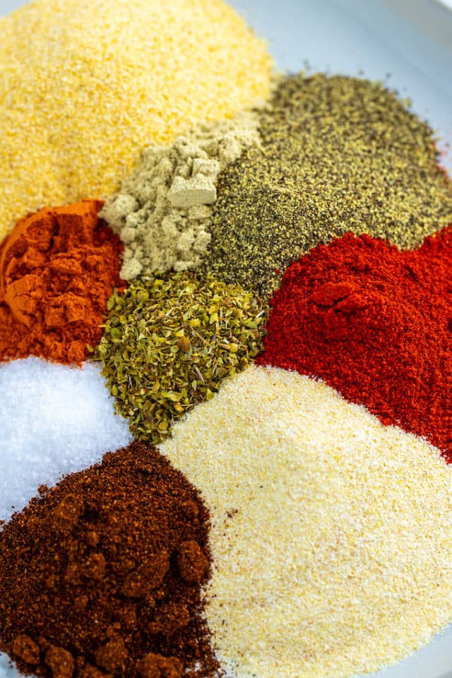 Homemade Cajun Blackened Seasoning • Dishing Delish