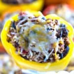 turkey stuffed peppers