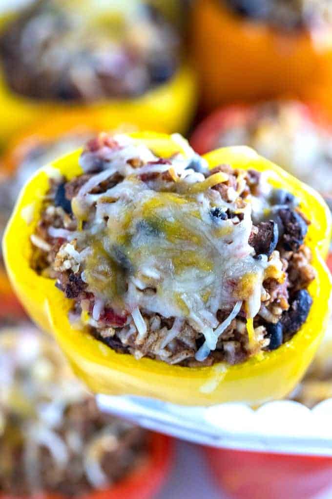 turkey stuffed peppers