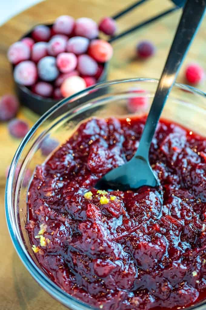 Instant Pot Cranberry Sauce