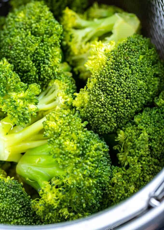 Instant Pot Steamed Broccoli (Pressure Cooker Broccoli) • Dishing Delish