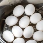 instant pot hard boiled eggs