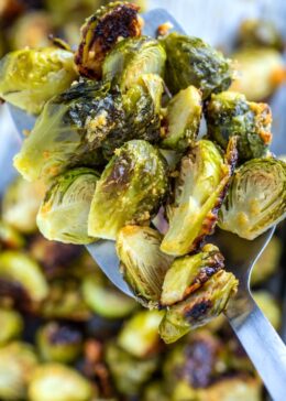 oven roasted brussel sprouts