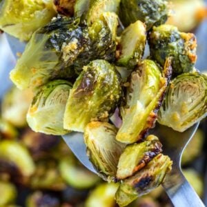 oven roasted brussel sprouts