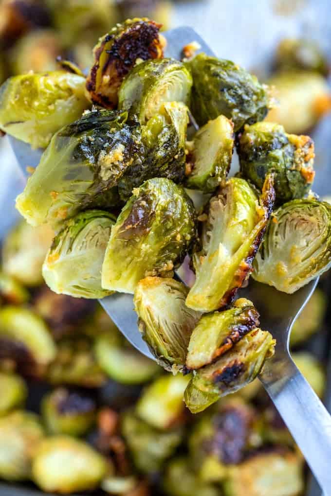 oven roasted brussel sprouts