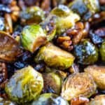 roasted brussel sprouts with craisins
