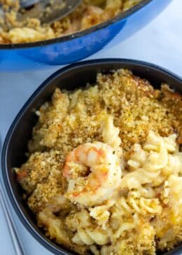 shrimp mac and cheese