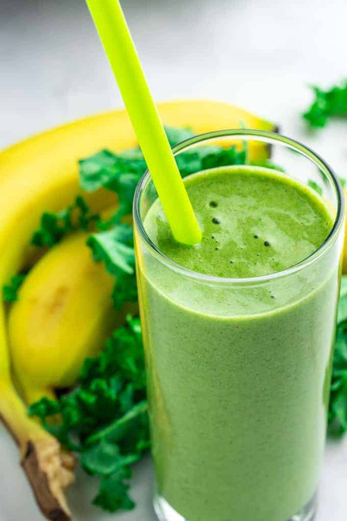 Kale Protein Smoothie Recipe Dishing