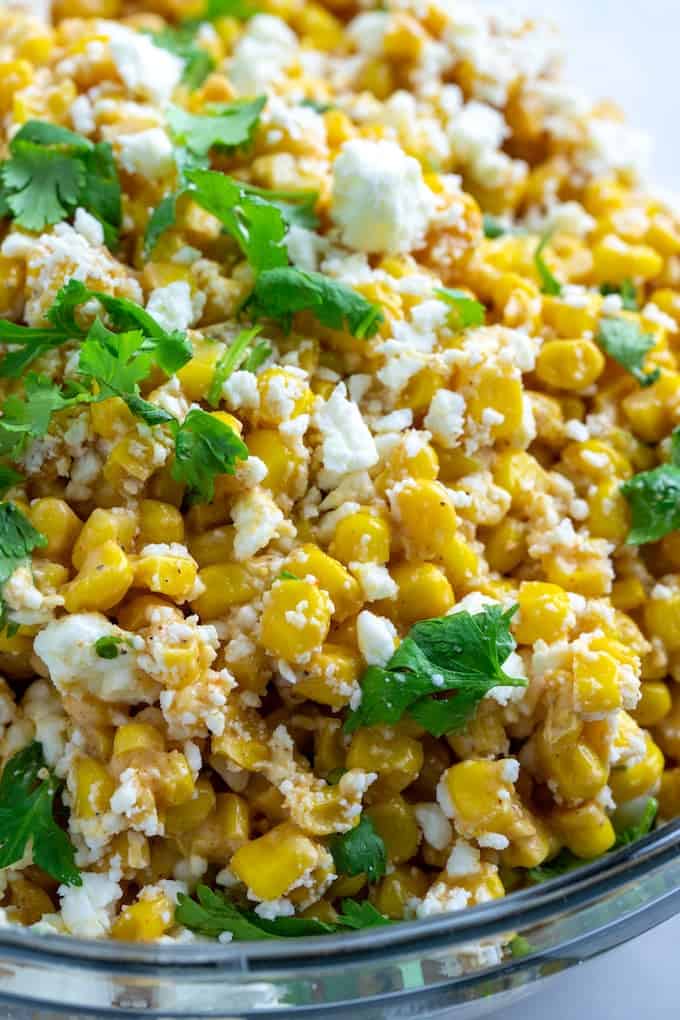Mexican Street Corn Salad • Dishing Delish
