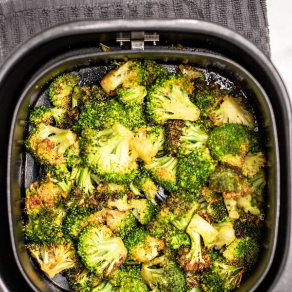 Air Fryer Broccoli • Dishing Delish