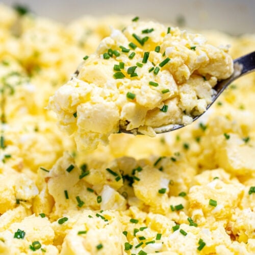 Baked Scrambled Eggs • Dishing Delish