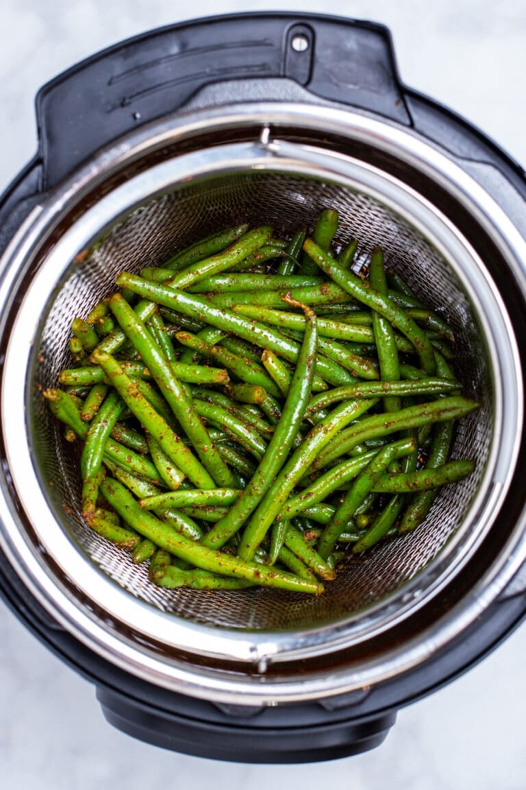 Instant Pot Green Beans • Dishing Delish