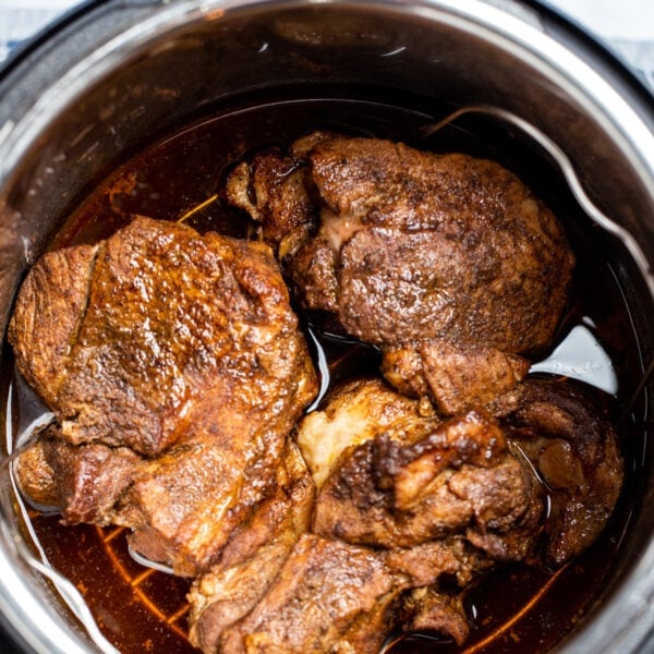 Instant Pot Pork Shoulder • Dishing Delish