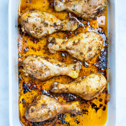 Marinated Chicken Drumsticks • Dishing Delish