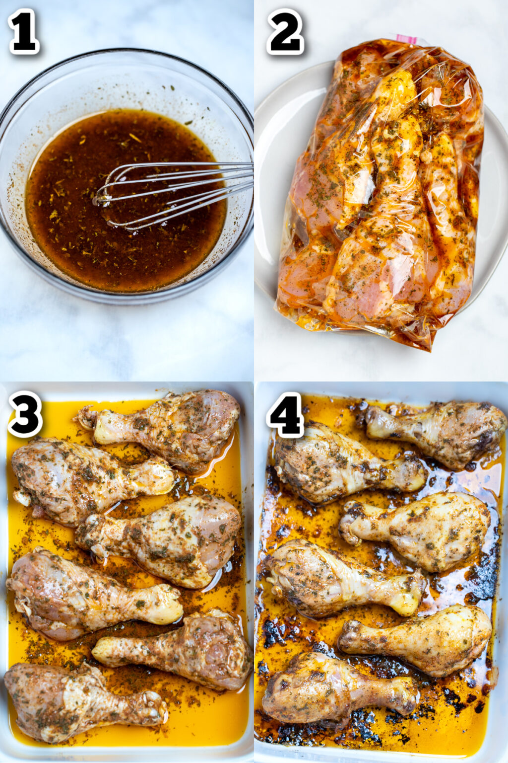 Marinated Chicken Drumsticks • Dishing Delish