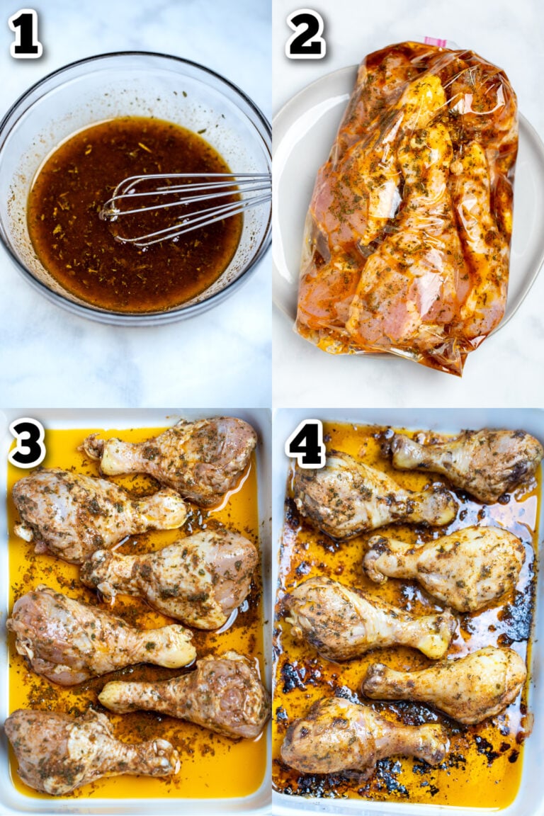Marinated Chicken Drumsticks • Dishing Delish