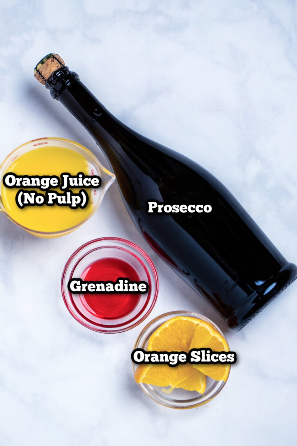 Prosecco Mimosas • Dishing Delish