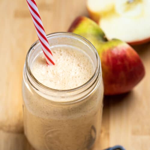Apple Banana Smoothie • Dishing Delish